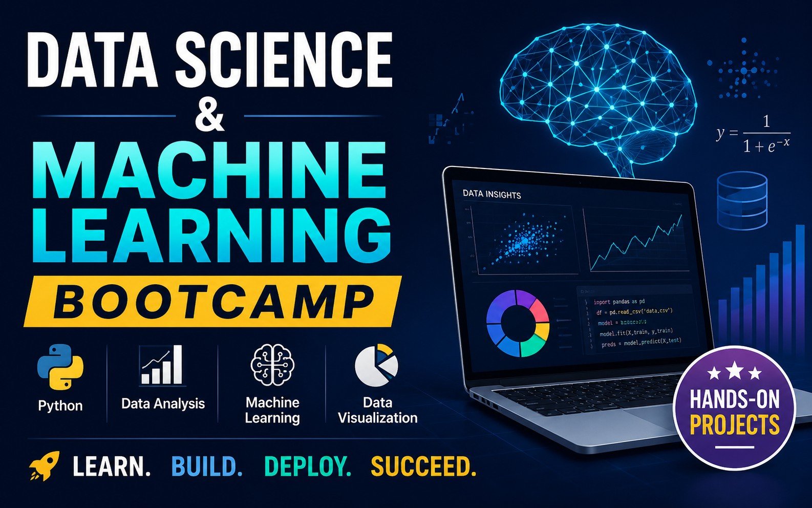 Data Science and Artificial Intelligence course thumbnail