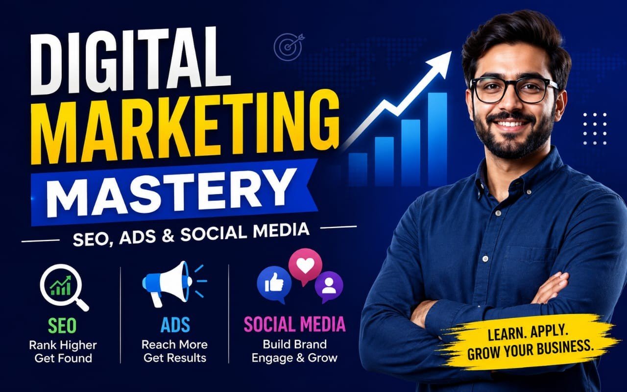 Digital Marketing Mastery course thumbnail